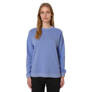 .MAGLIONE DONNA GIROCOLLO MISTO LANA VISCOSA CASHMERE MADE IN ITALY ART.40311