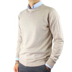 .GOLF UOMO GIROCOLLO 80% LANA MERINOS MADE IN ITALY UNITO 5 COLORI