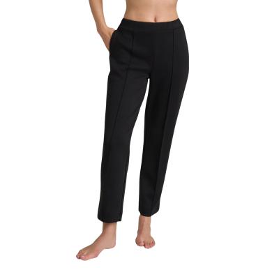PANTALONE DONNA RAGNO dritto con tasche in Scuba ART.DR76PP