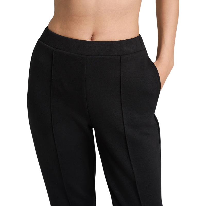 PANTALONE DONNA RAGNO dritto con tasche in Scuba ART.DR76PP