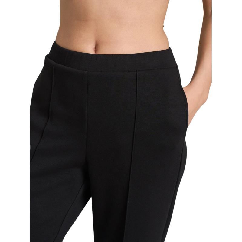 PANTALONE DONNA RAGNO ampio con tasche in Scuba ART.DR76PE