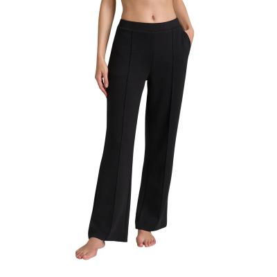 PANTALONE DONNA RAGNO ampio con tasche in Scuba ART.DR76PE