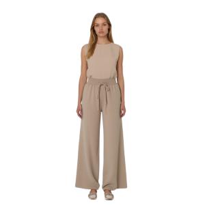 PANTALONI DONNA MAGLIA TASCHE MISTO LANA VISCOSA CASHMERE MADE IN ITALY ART.20218