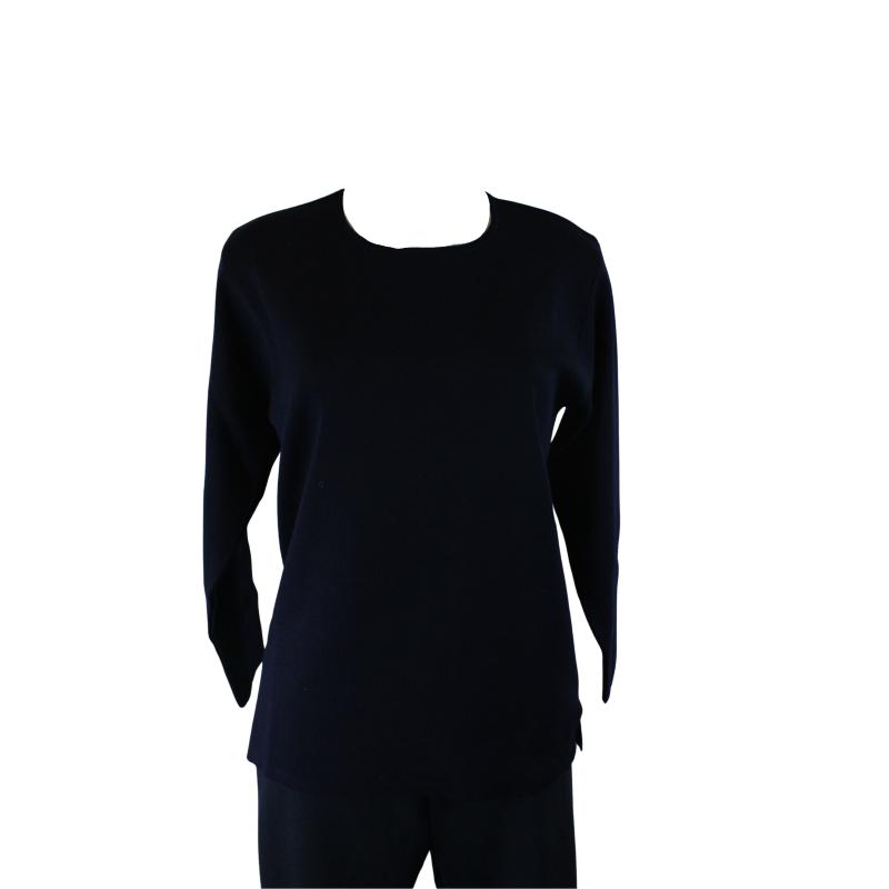 .GOLF DONNA PARICOLLO MAGLIA ELASTICA 80% LANA MADE IN ITALY ART.LELLA