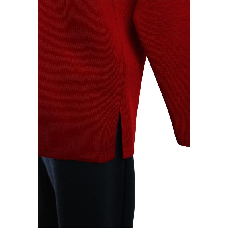 .GOLF DONNA PARICOLLO MAGLIA ELASTICA 80% LANA MADE IN ITALY ART.LELLA