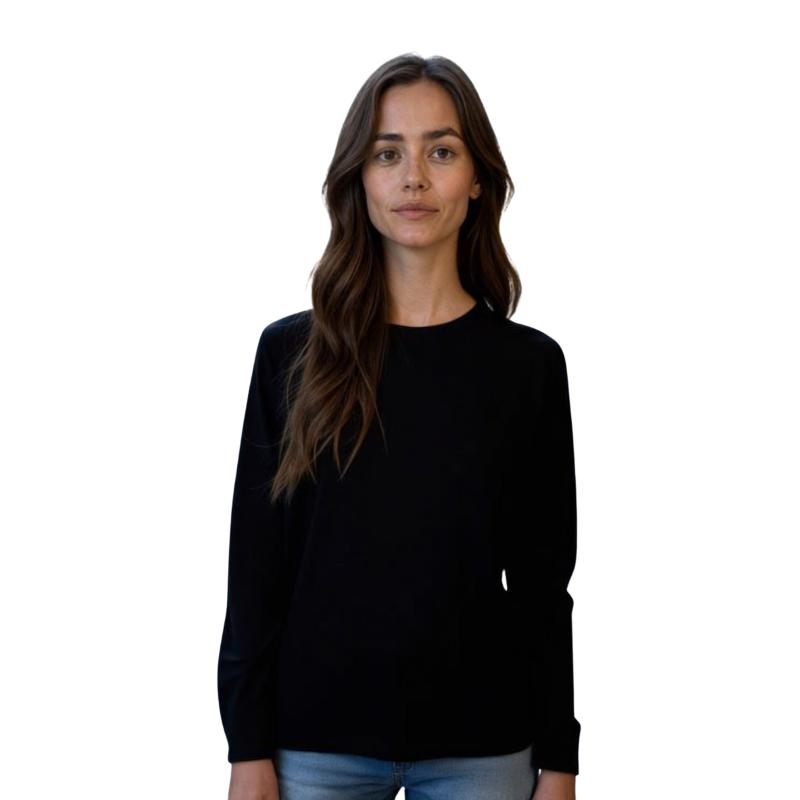 .GOLF DONNA PARICOLLO MAGLIA ELASTICA 80% LANA MADE IN ITALY ART.LELLA