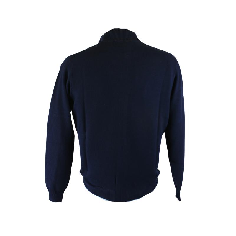 .GIACCA UOMO ZIP PURO COTONE CHICCO DI RISO MADE IN ITALY TG.M-3XL