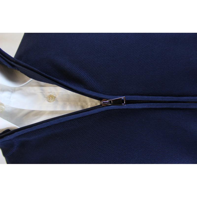 .GIACCA UOMO ZIP PURO COTONE CHICCO DI RISO MADE IN ITALY TG.M-3XL