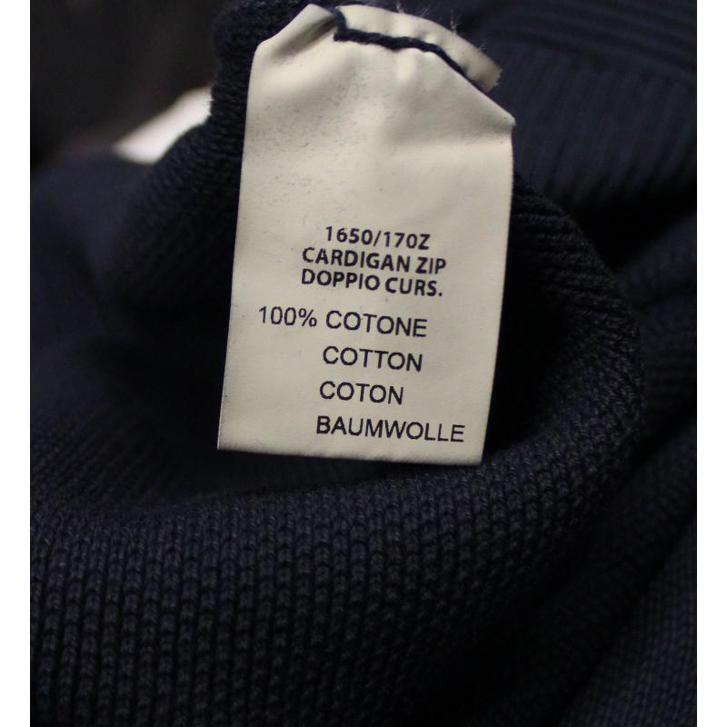 .GIACCA UOMO ZIP PURO COTONE CHICCO DI RISO MADE IN ITALY TG.M-3XL