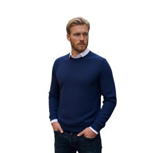 .GOLF UOMO GIROCOLLO PURO COTONE MADE IN ITALY LAVORAZIONE CHICCO DI RISO