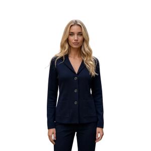 .GIACCA DONNA COLLO REVERSE PURO COTONE TASCHE MADE IN ITALY ART.110