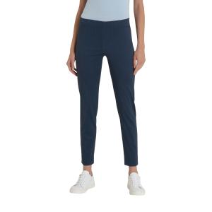 ..PANTALONE DONNA RAGNO CAPRI RASO DI COTONE FANTASIA ELASTICIZZATO CON SPACCHETTI E TIULIPS in Satin Power ART.DQ31PY