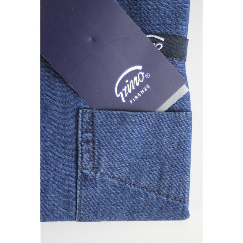 CAMICIA UOMO JEANS PURO COTONE VESTIBILITÀ COMODA TG M-L-XL-XXL
