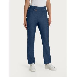 .PANTALONE DONNA RAGNO JEANS A GAMBA DRITTA CON TASCHE E VITA PIATTA IN LIGHT DENIM JEANS ART.DS88PP