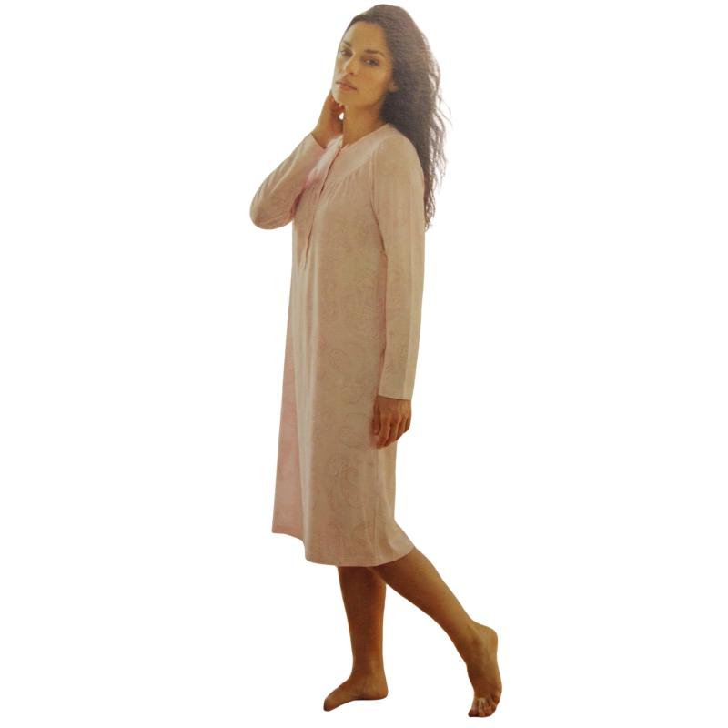 CAMICIA NOTTE LINCLALOR FINO TG 60 CALDO COTONE ART.92406 COTONE 100% TAGLIE FORTI E MANICA RAGLAN
