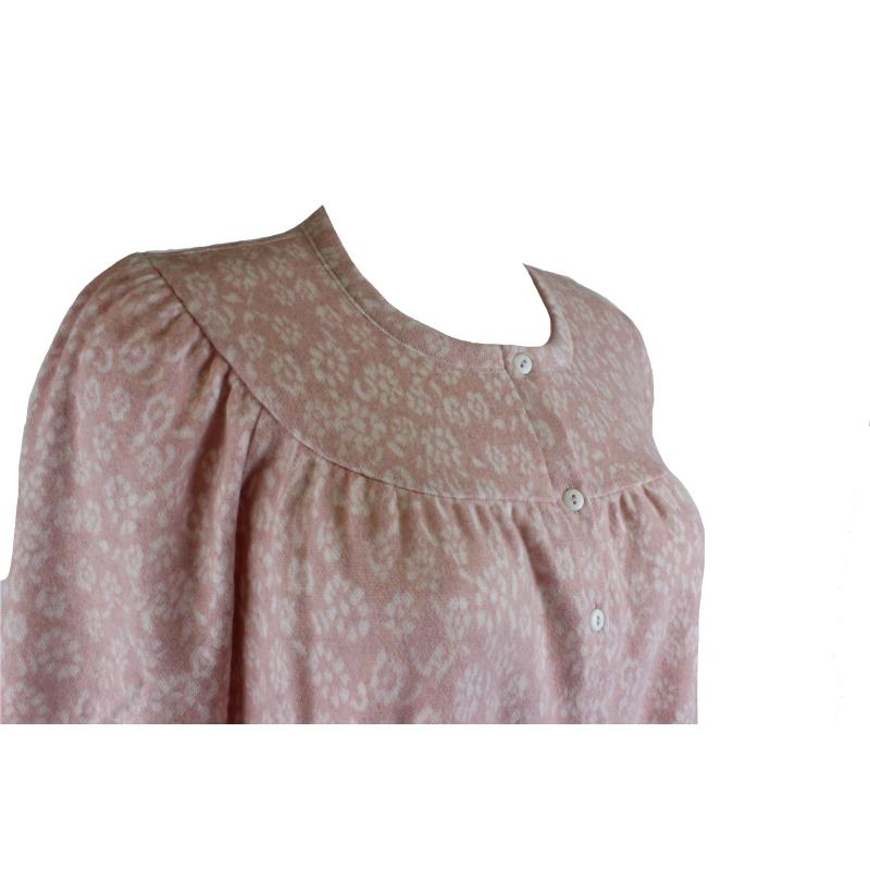 CAMICIA NOTTE LINCLALOR FINO TG 60 CALDO COTONE ART.92406 COTONE 100% TAGLIE FORTI E MANICA RAGLAN