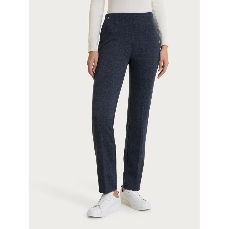 PANTALONE DONNA RAGNO dritto con tweed pattern in Jacquard ART.DT60PO