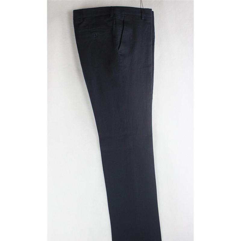 PANTALONE UOMO PURO LINO MADE IN ITALY BLU FINO ALLA TG 65