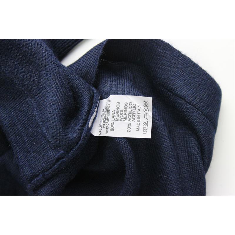 .GILET UOMO UNITO 80% LANA MERINOS MADE IN ITALY M-3XL 5 COLORI