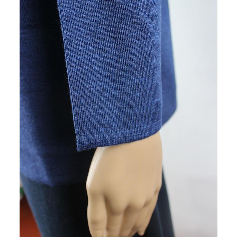 GIACCA DONNA 80%LANA MERINOS MADE IN ITALY TASCHE MAGLIA ELASTICA TG. M-3XXL