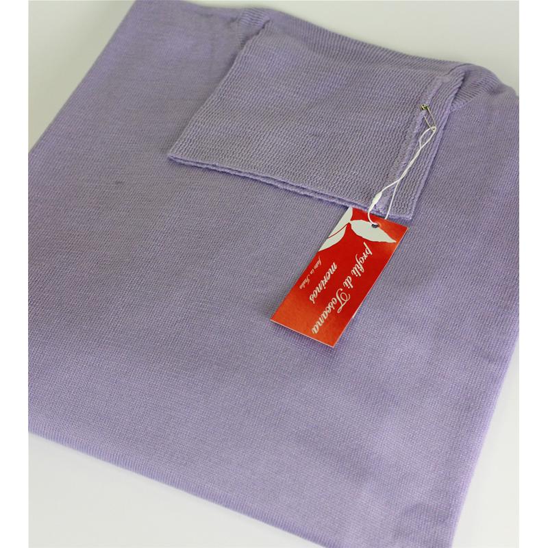 MAGLIA DONNA CICLISTA.MADE IN ITALY.LANA MERINOS 80% M-L-XL-XXL DOLCEVITA GLICINE