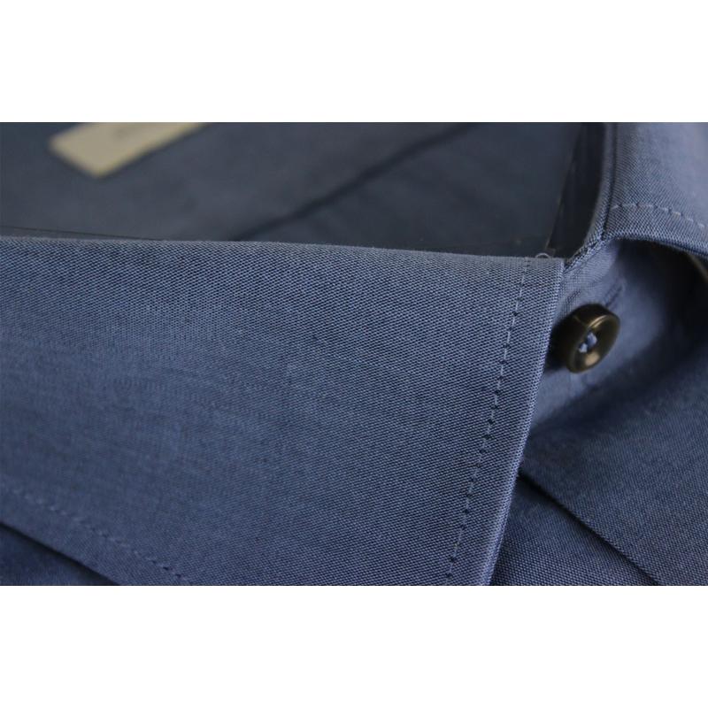 CAMICIA UOMO CALIBRATA 100% COTONE COLLO TG 50-51-52-53-54 PHILO VANCE 2 COLORI