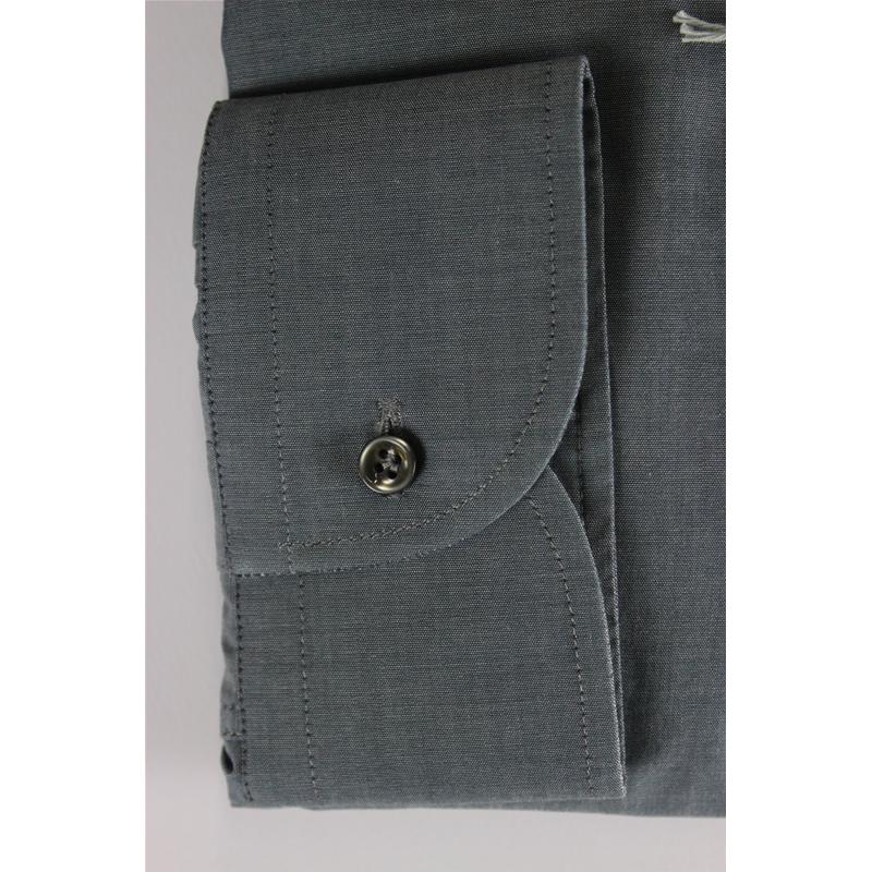 CAMICIA UOMO CALIBRATA 100% COTONE COLLO TG 50-51-52-53-54 PHILO VANCE 2 COLORI