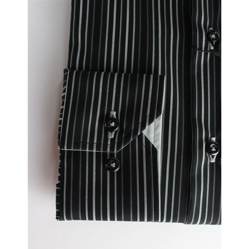 CAMICIA UOMO 100% COTONE LAVORAZIONE ARTIGIANALE MADE IN ITALY 39-46 REGULAR RIGHE