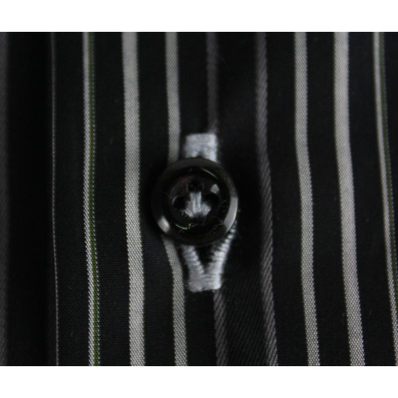 CAMICIA UOMO 100% COTONE LAVORAZIONE ARTIGIANALE MADE IN ITALY 39-46 REGULAR RIGHE