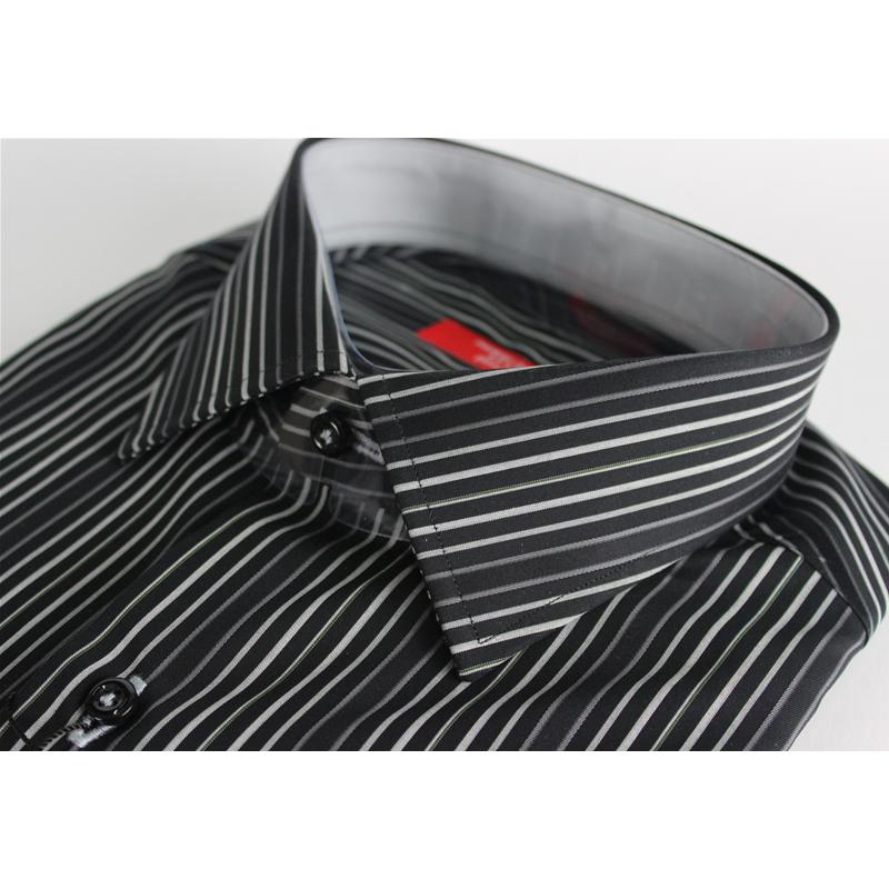 CAMICIA UOMO 100% COTONE LAVORAZIONE ARTIGIANALE MADE IN ITALY 39-46 REGULAR RIGHE