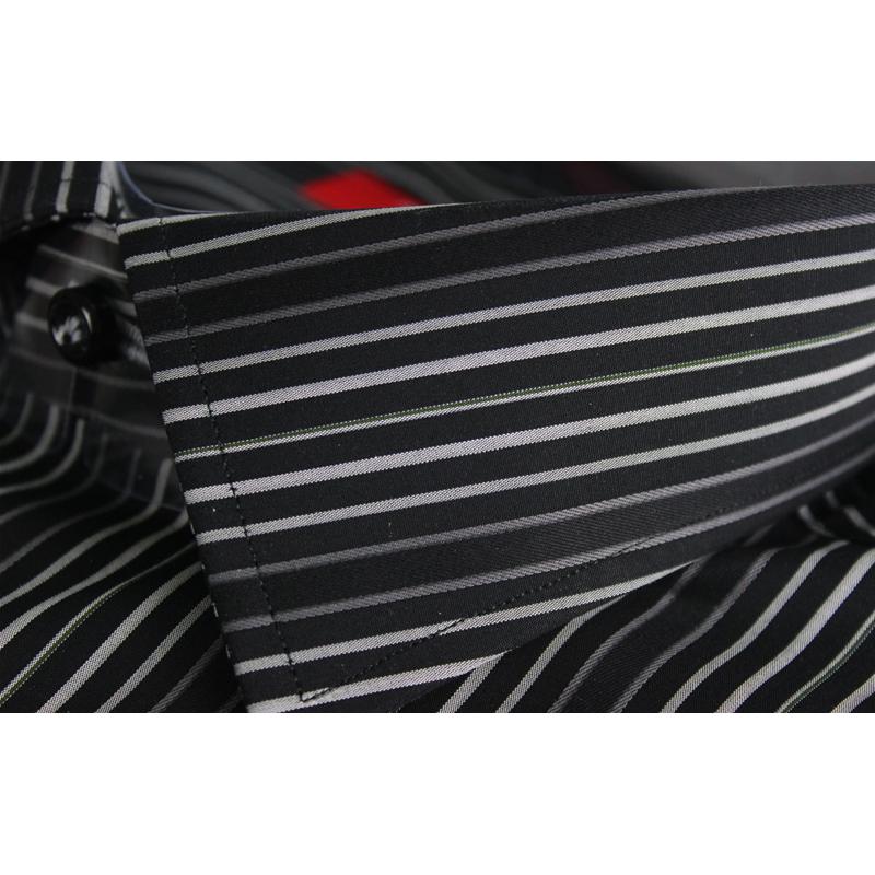 CAMICIA UOMO 100% COTONE LAVORAZIONE ARTIGIANALE MADE IN ITALY 39-46 REGULAR RIGHE