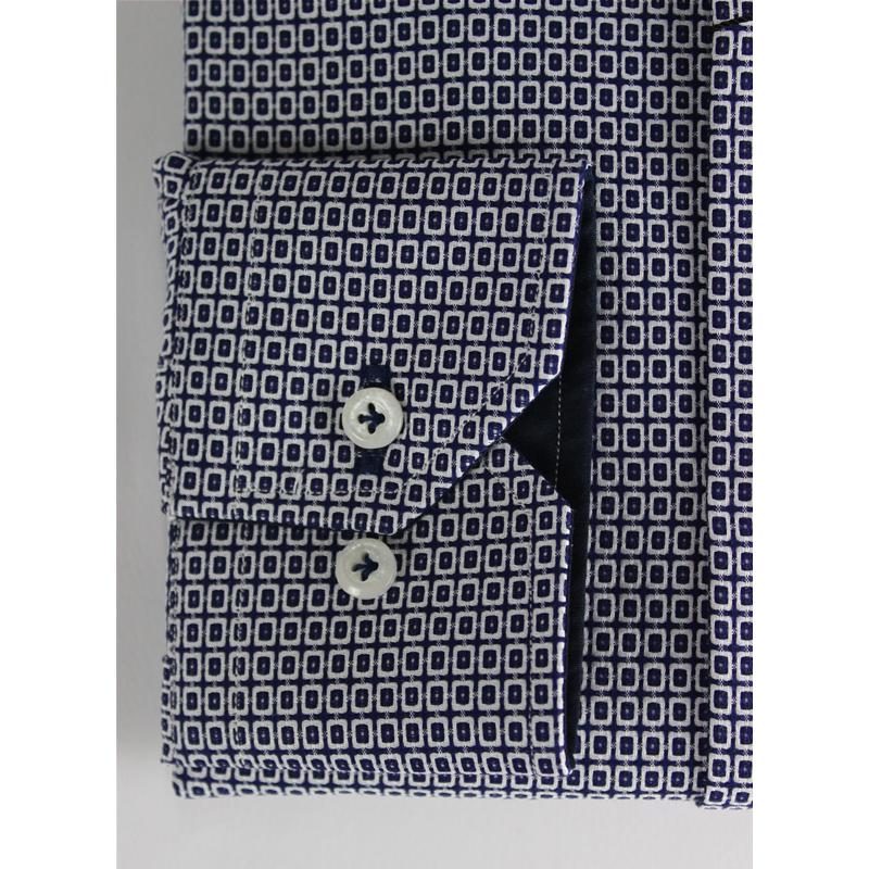 CAMICIA UOMO 100% COTONE LAVORAZIONE ARTIGIANALE MADE IN ITALY 39-46 REGULAR FANTASIA