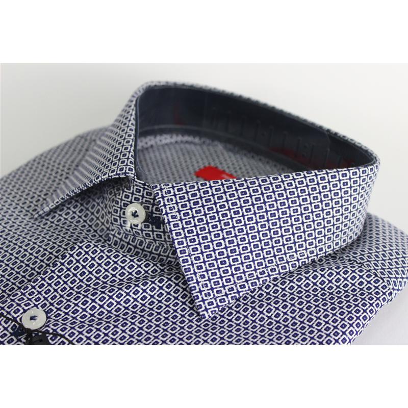 CAMICIA UOMO 100% COTONE LAVORAZIONE ARTIGIANALE MADE IN ITALY 39-46 REGULAR FANTASIA