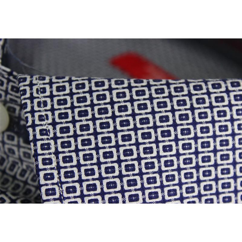 CAMICIA UOMO 100% COTONE LAVORAZIONE ARTIGIANALE MADE IN ITALY 39-46 REGULAR FANTASIA