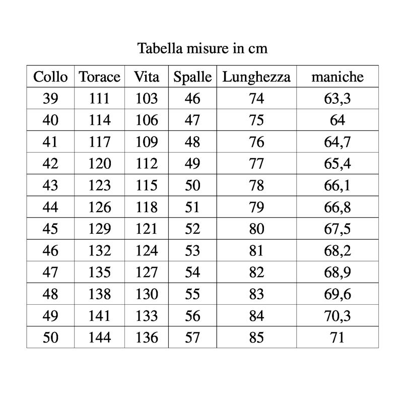 CAMICIA UOMO 100% COTONE LAVORAZIONE ARTIGIANALE MADE IN ITALY 39-50 REGULAR RIGHE
