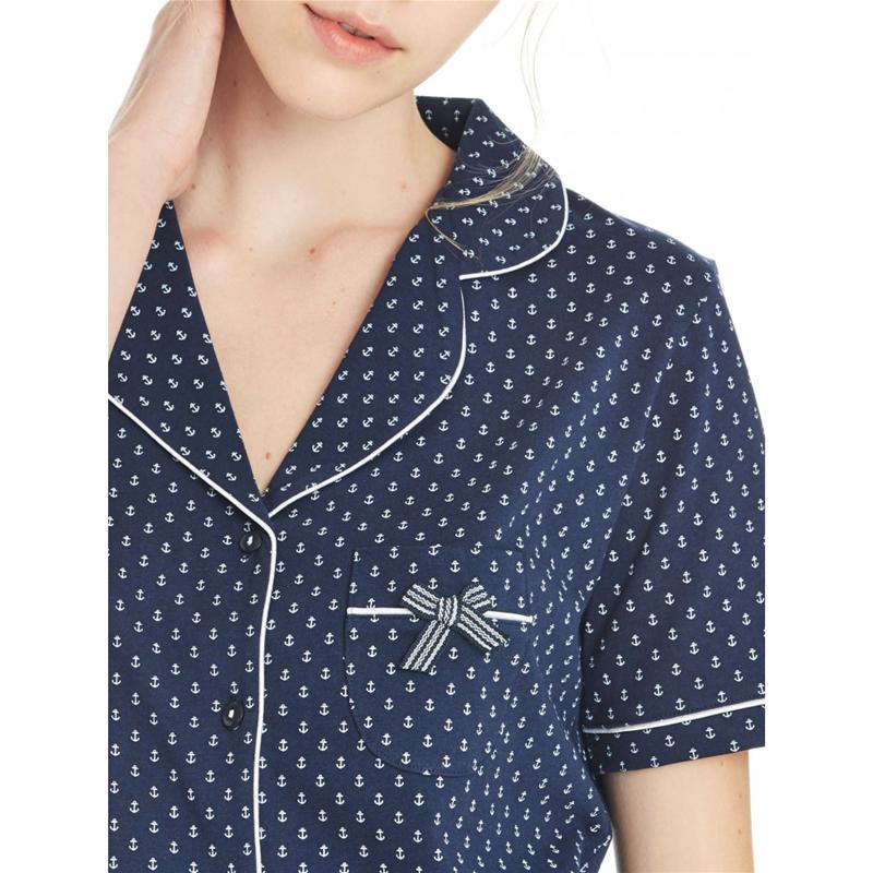 PIGIAMA DONNA RAGNO COTNE CORT0 APERTO N13944