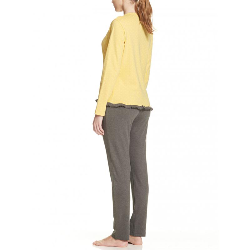 PIGIAMA DONNA RAGNO CALDO COTONE D068N1