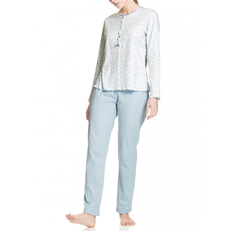 PIGIAMA DONNA RAGNO CALDO COTONE D096N1