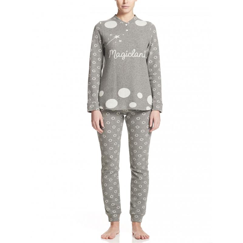 PIGIAMA DONNA RAGNO FELPA D215N1