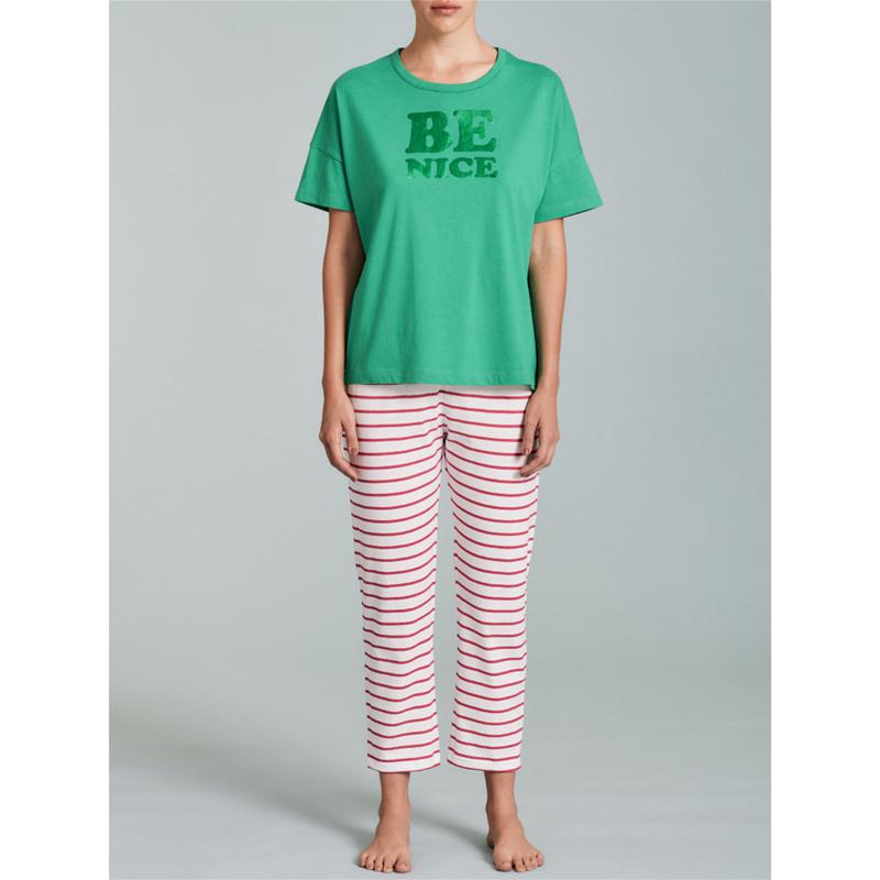 PIGIAMA DONNA RAGNO COTONE D238N8
