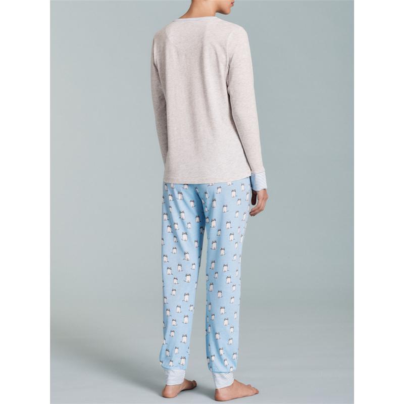 PIGIAMA DONNA RAGNO COTONE D242N1
