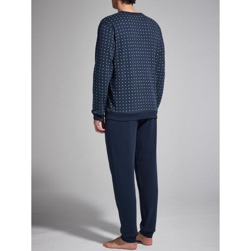 PIGIAMA UOMO RAGNO CALDO COTONE U163N1