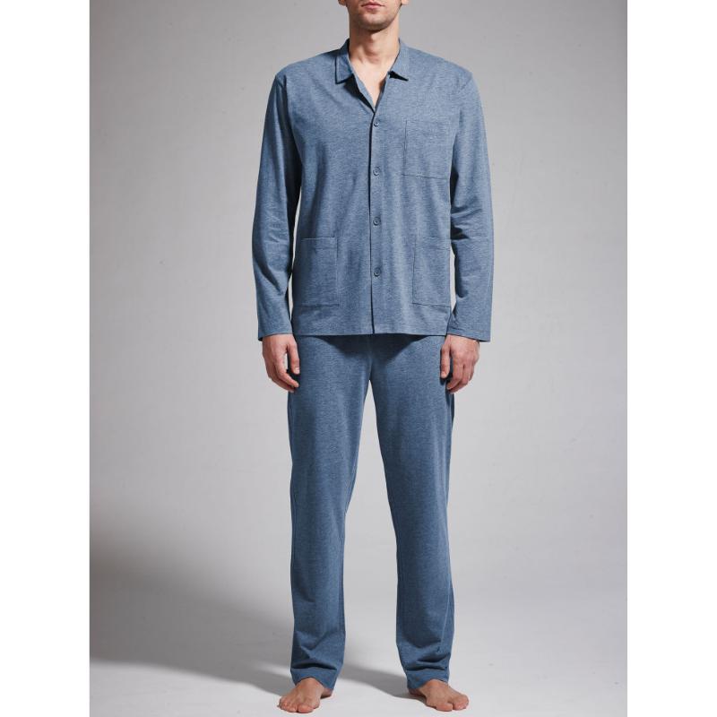 PIGIAMA UOMO RAGNO CALDO COTONE APERTO 301-302-160