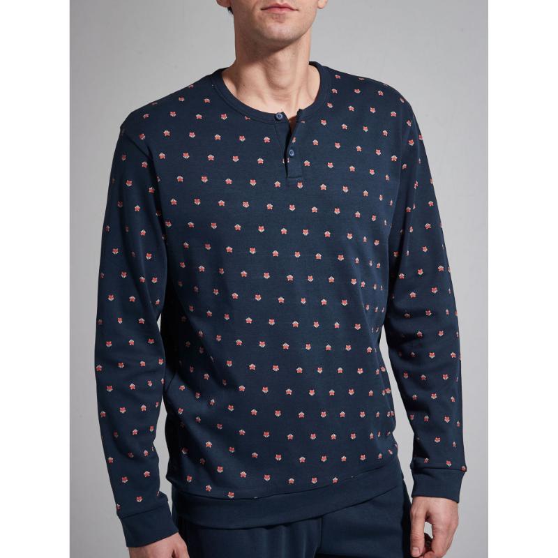 PIGIAMA UOMO RAGNO CALDO COTONE U167N1