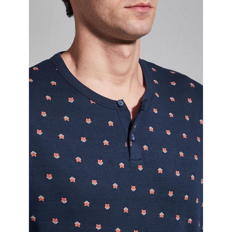 PIGIAMA UOMO RAGNO CALDO COTONE U167N1