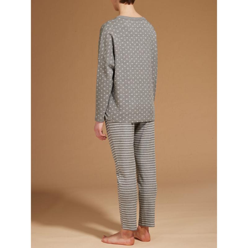 .PIGIAMA DONNA RAGNO CALDO COTONE D530NQ