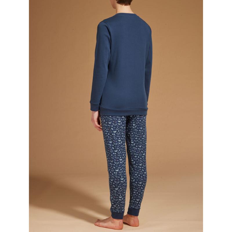 PIGIAMA DONNA RAGNO CALDO COTONE D537N2