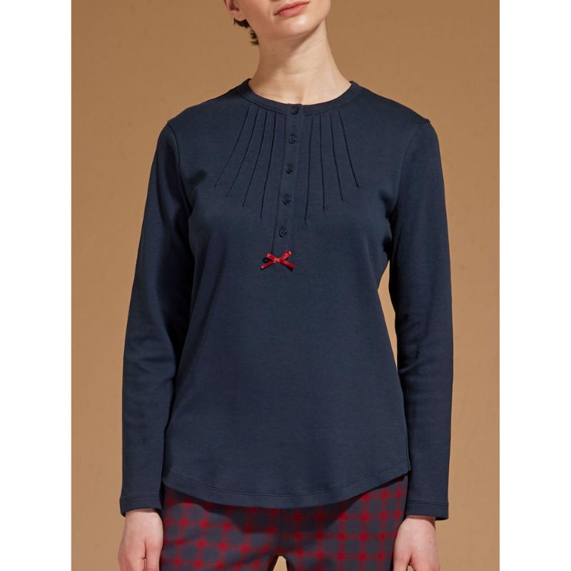 PIGIAMA DONNA RAGNO CALDO COTONE D547N1