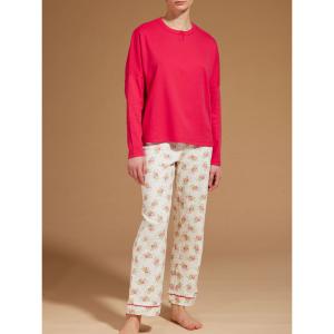 .PIGIAMA DONNA RAGNO CALDO COTONE D524NQ