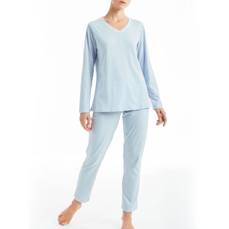 PIGIAMA DONNA RAGNO COTONE D918N1